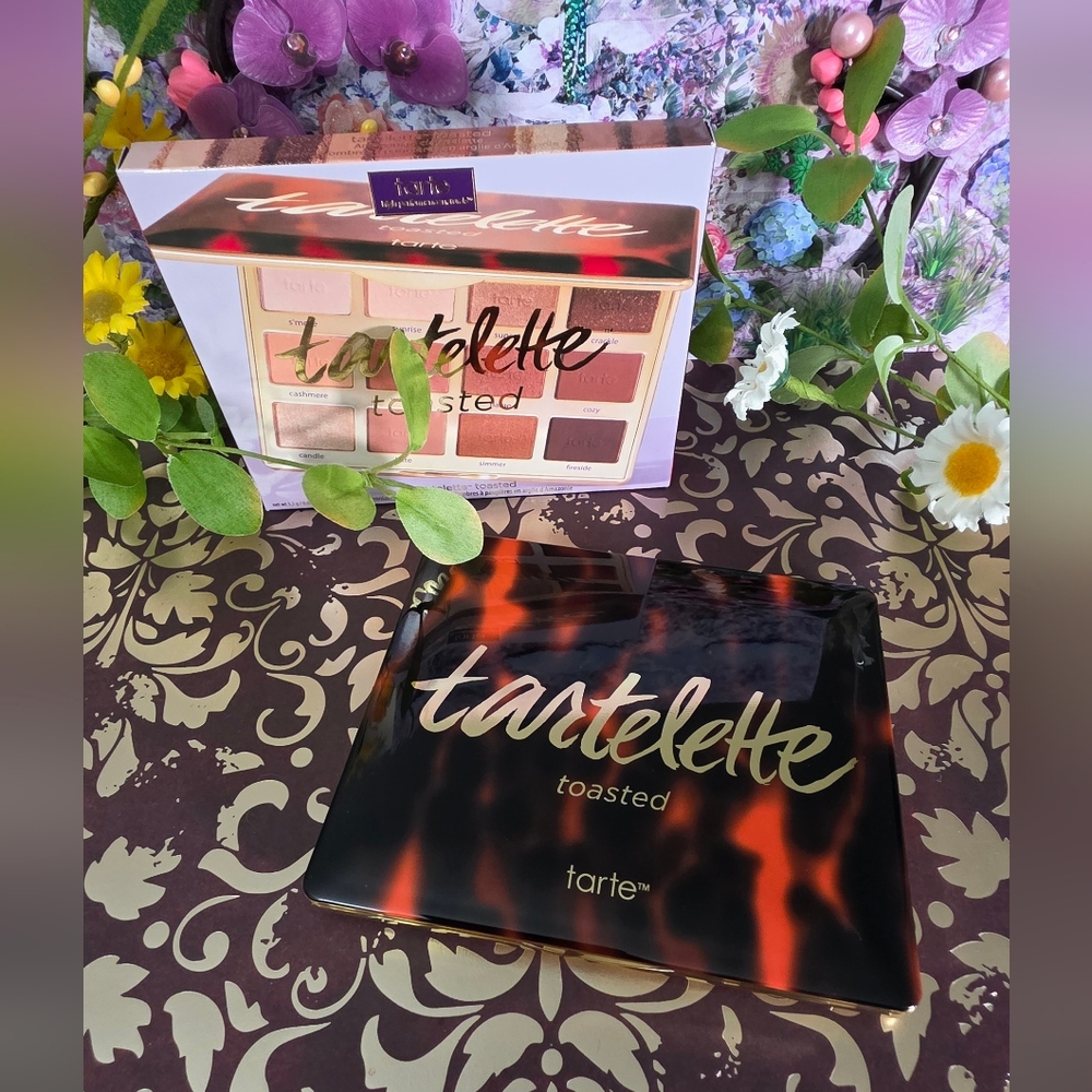 tarte Tartelette Toasted Eyeshadow Palette - Brown, Gold & Orange Hues